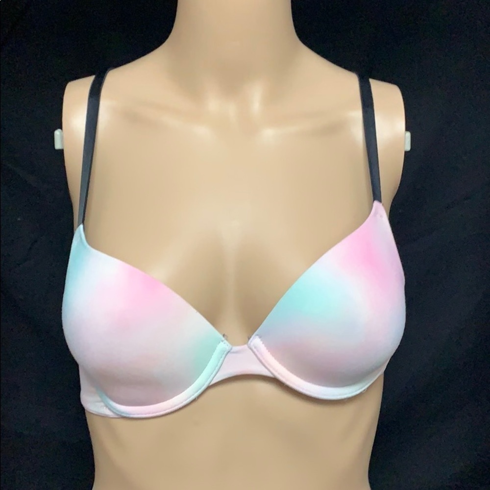 𝅺VICTORIA’S Secret PINK light pastel tie dye bra